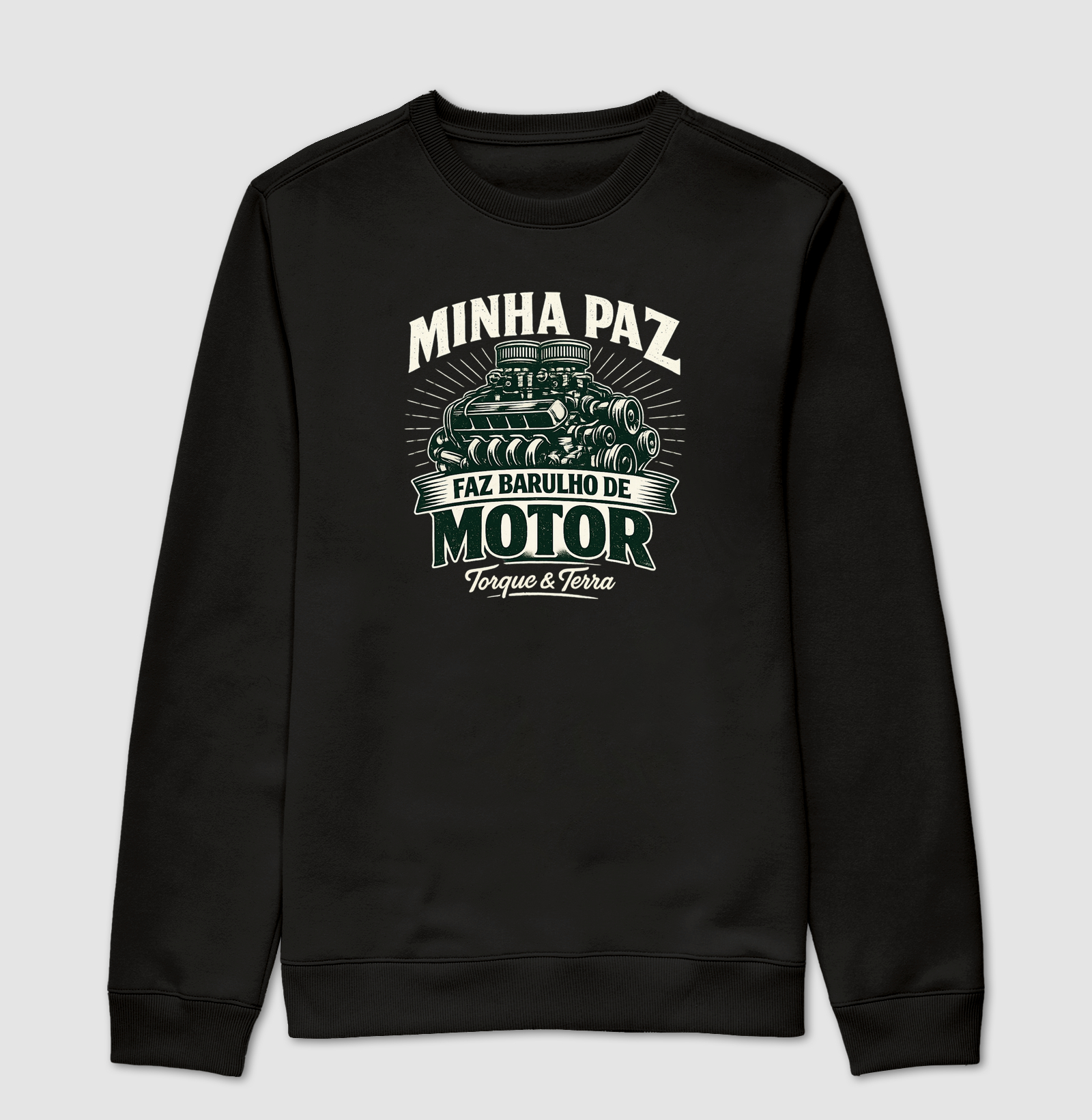 Minha paz, faz barulho de motor.