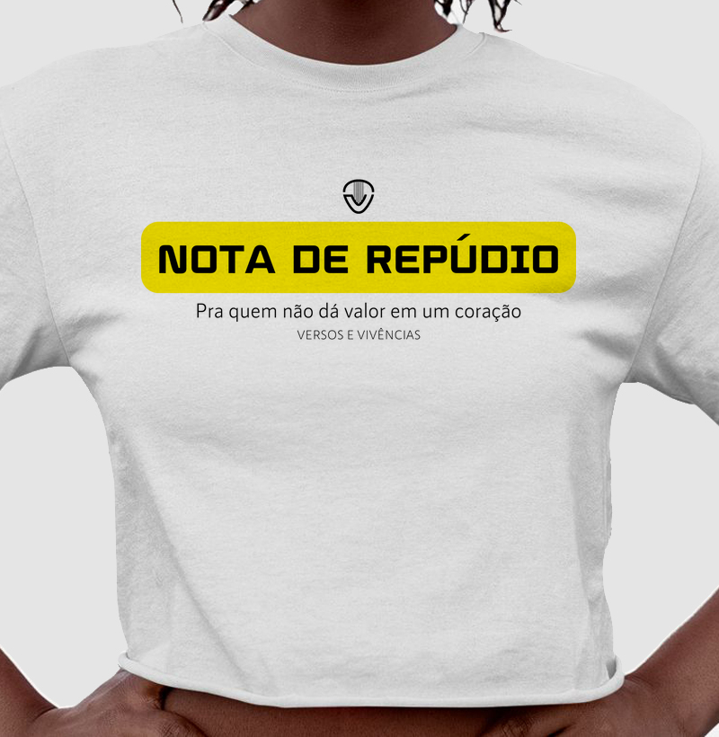 "Nota de repúdio"