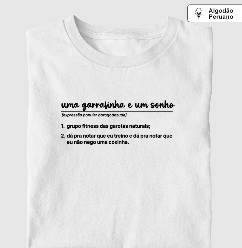 Uma garrafinha e um sonho 