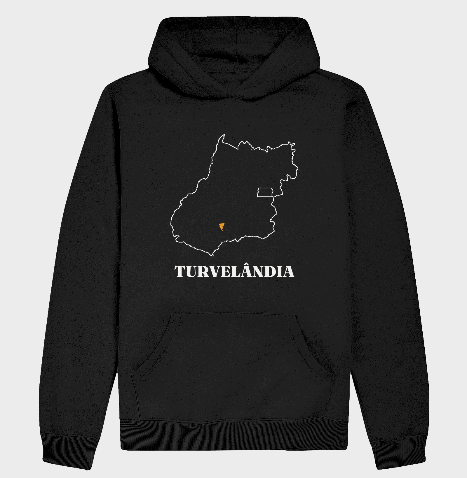 Turvelândia | Traço GO - Hoodie Moletom
