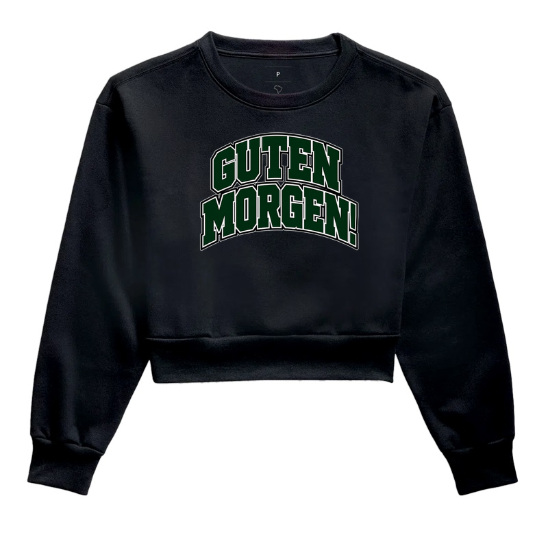 Guten Morgen! - Cropped Moletom