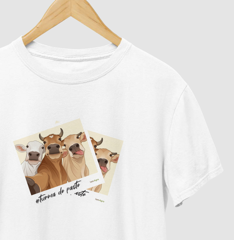Camiseta #TurmaDoPasto — IamAgro - Camiseta