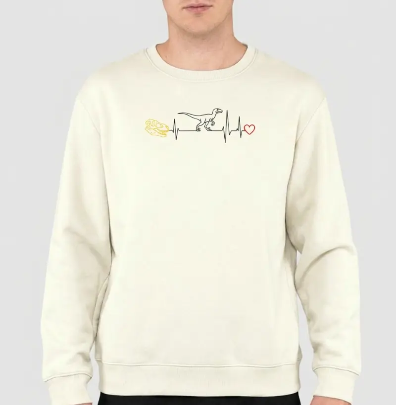 Blusa Dinossauro Suéter Dinodíaco Algodão Premium Dinoloco