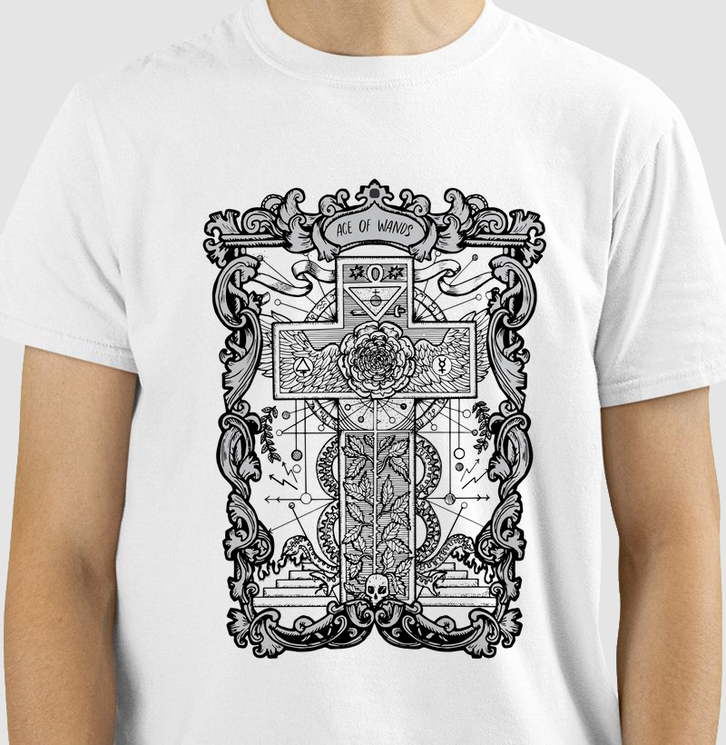 Camiseta Ace of wands - Ás de Paus