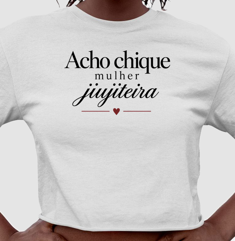Acho chique mulher jiujiteira