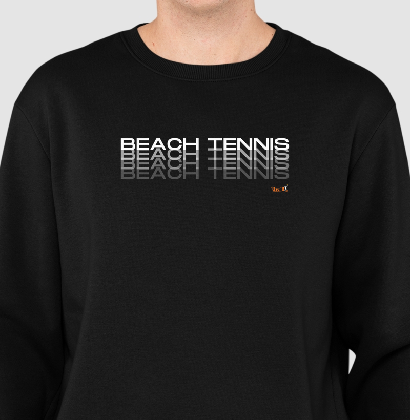 Beach Tennis Degradê (Preto e Branco)