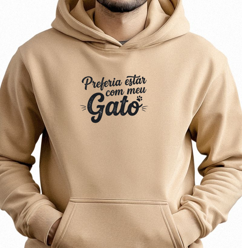 Preferia estar com meu gato