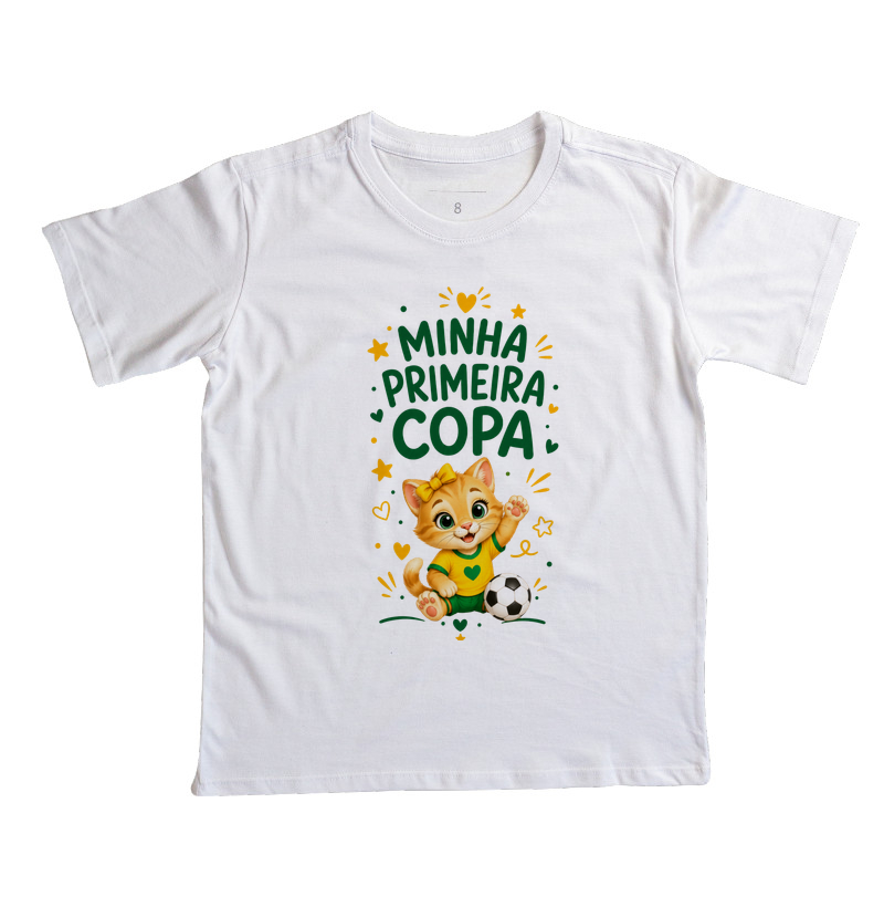 Minha primeira Copa - gatinha (infantil)