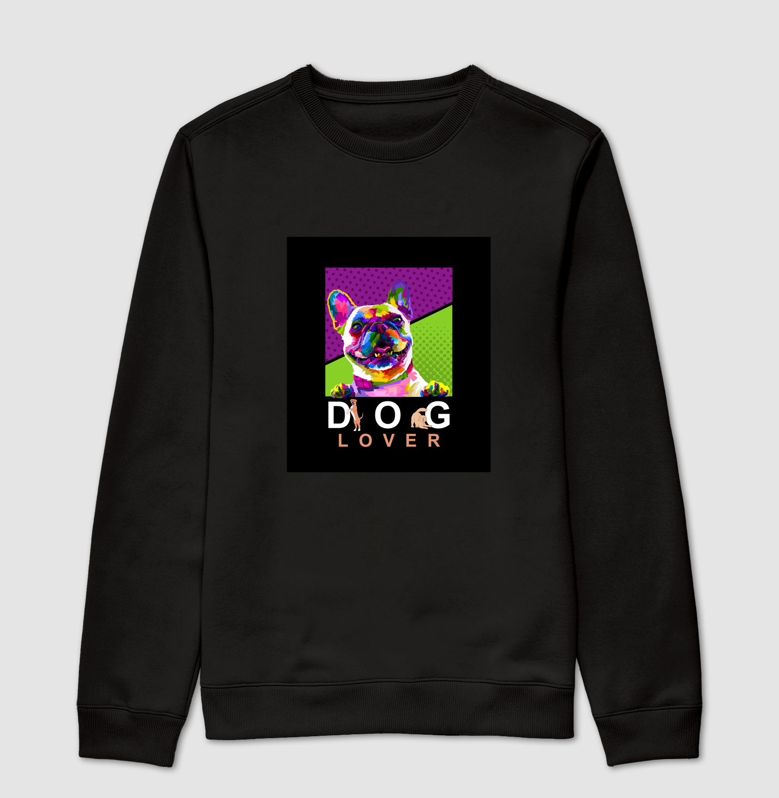 Dog Lover - Fundo Preto