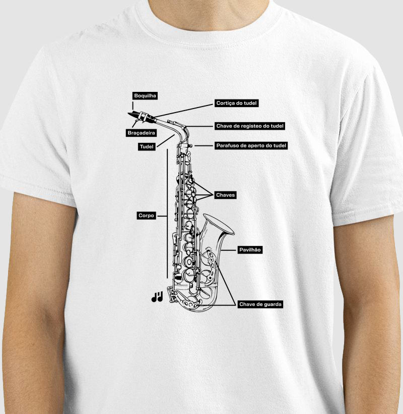 Saxofone em detalhes