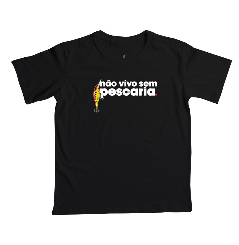 Não Vivo Sem - Camiseta Infantil