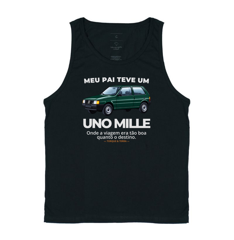 Meu pai teve um  - UNO MILLE - verde - Regata