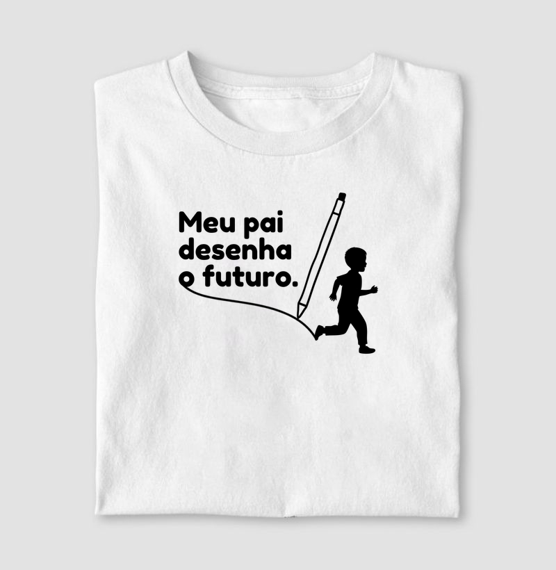 Meu pai desenha o futuro menino