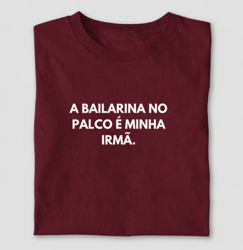 A Bailarina é minha irmã