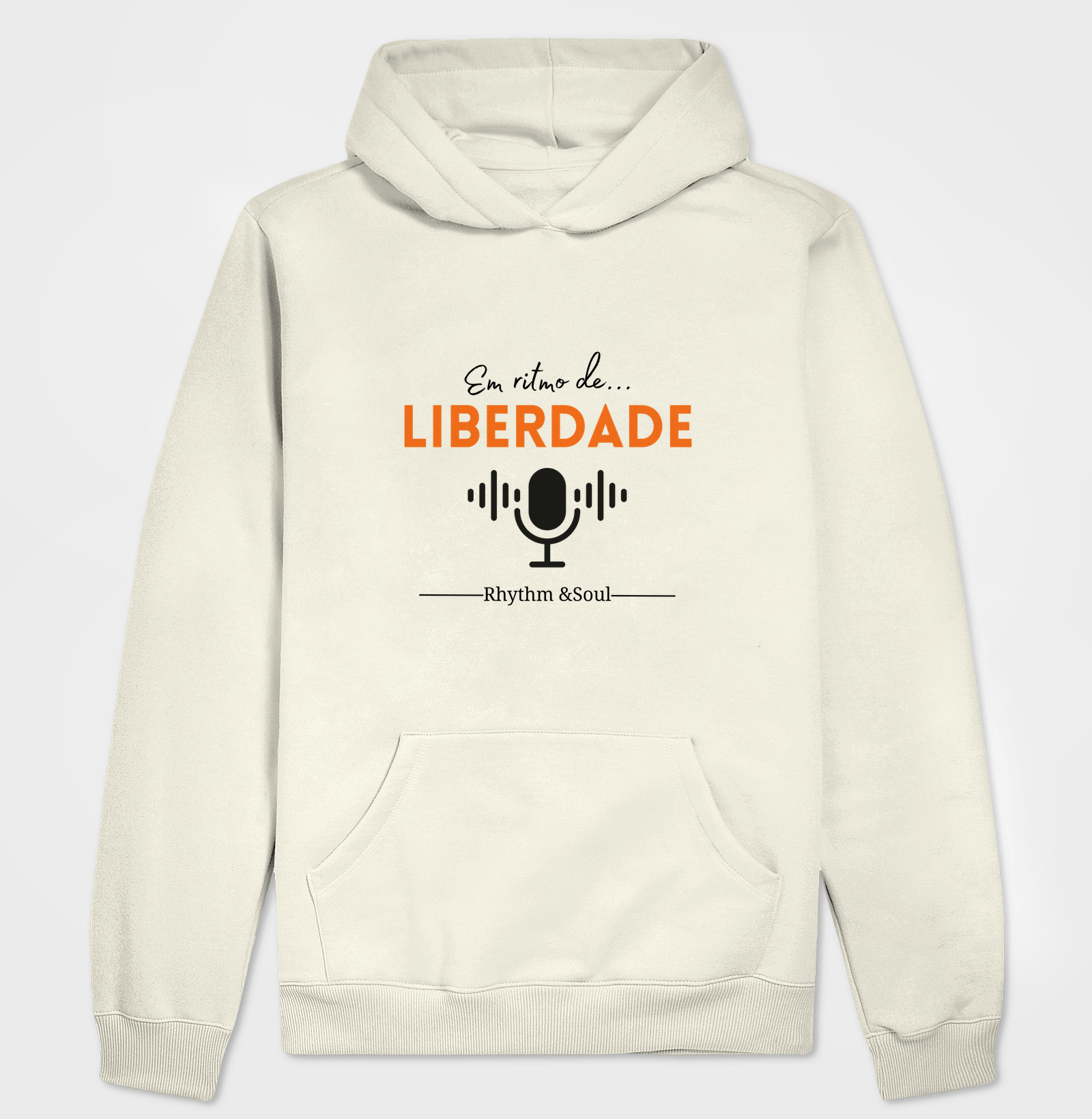 Hoodie moletom -  Em Ritmo de liberdade