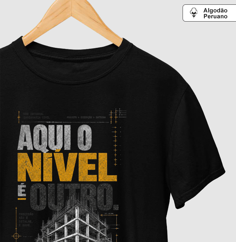 Aqui o nível é outro.