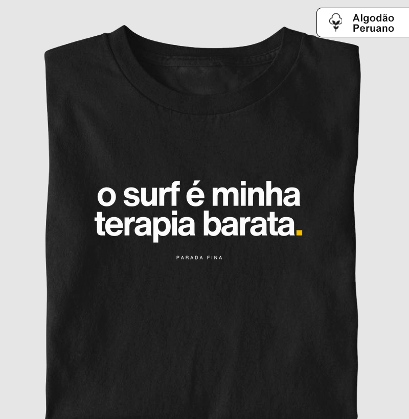 o surf é minha terapia barata.
