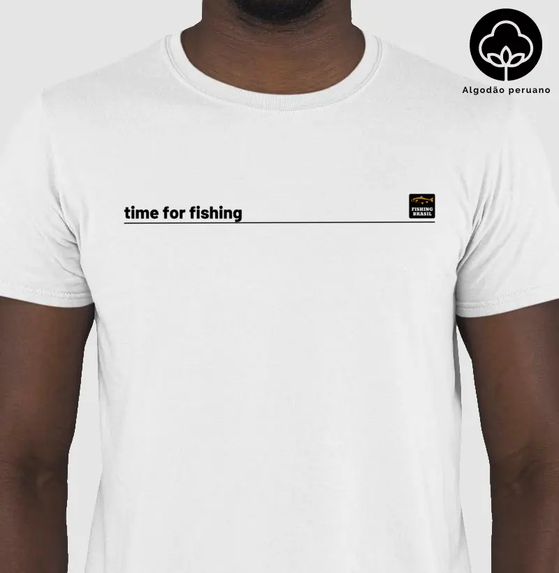 TIME FOR FISHING (Algodão peruano)