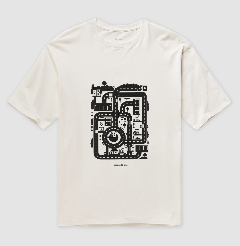 Camiseta pista de carrinho