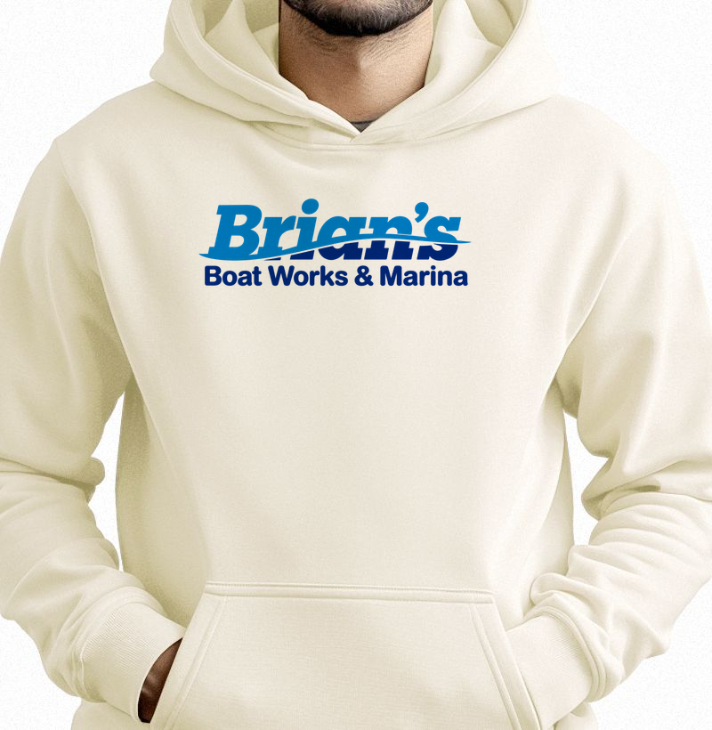 Hoodie Moletom GTA 6 Brian's Boat Works & Marina - Hoodie Moletom