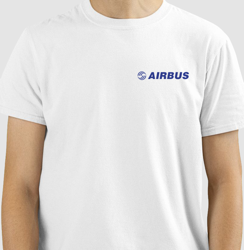 Camiseta Branca Airbus