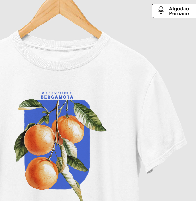 Bergamota Azulada - Algodão peruano