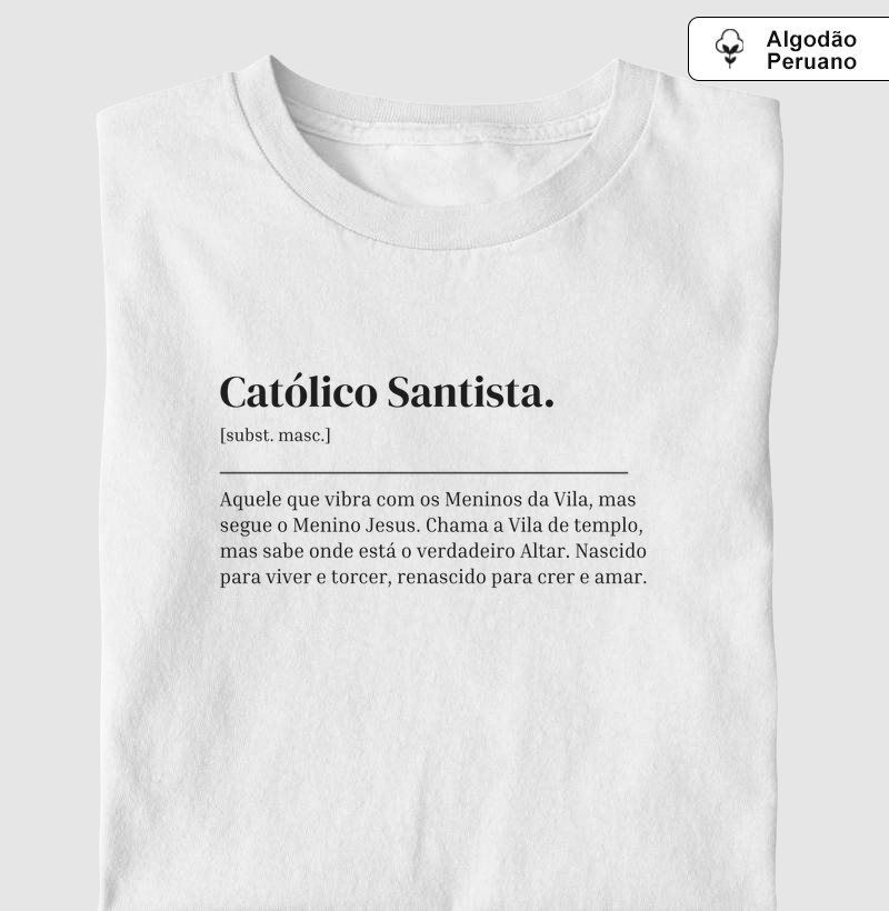 Católico Santista - Dicionário - Algodão Peruano