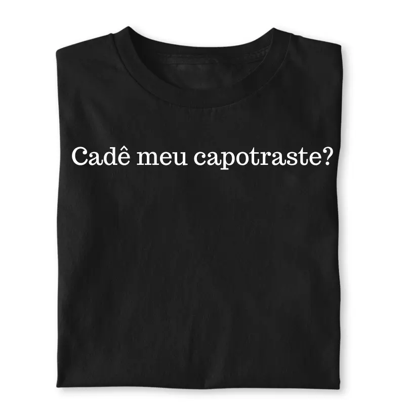 Cadê meu capotraste?
