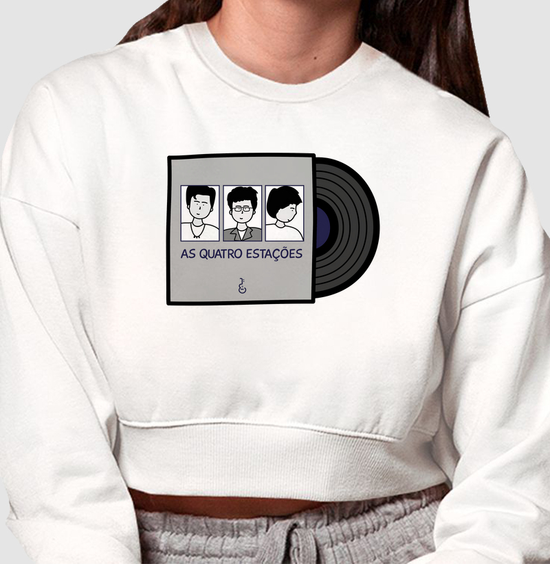 Cropped Moletom Inspiração Legião Urbana 