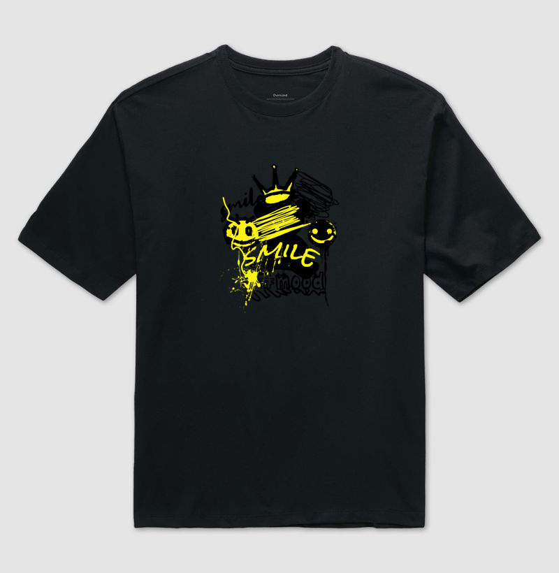 Smile - Camiseta Oversized