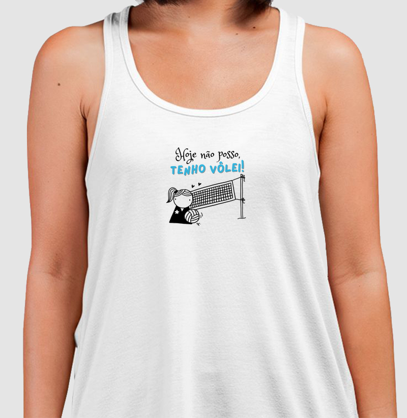 Regata Hoje não Posso, tenho Vôlei! Loira
