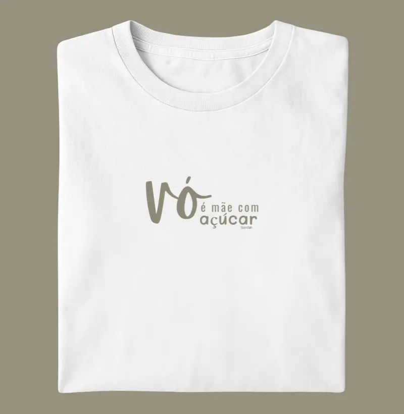 Vó é mãe com açúcar
