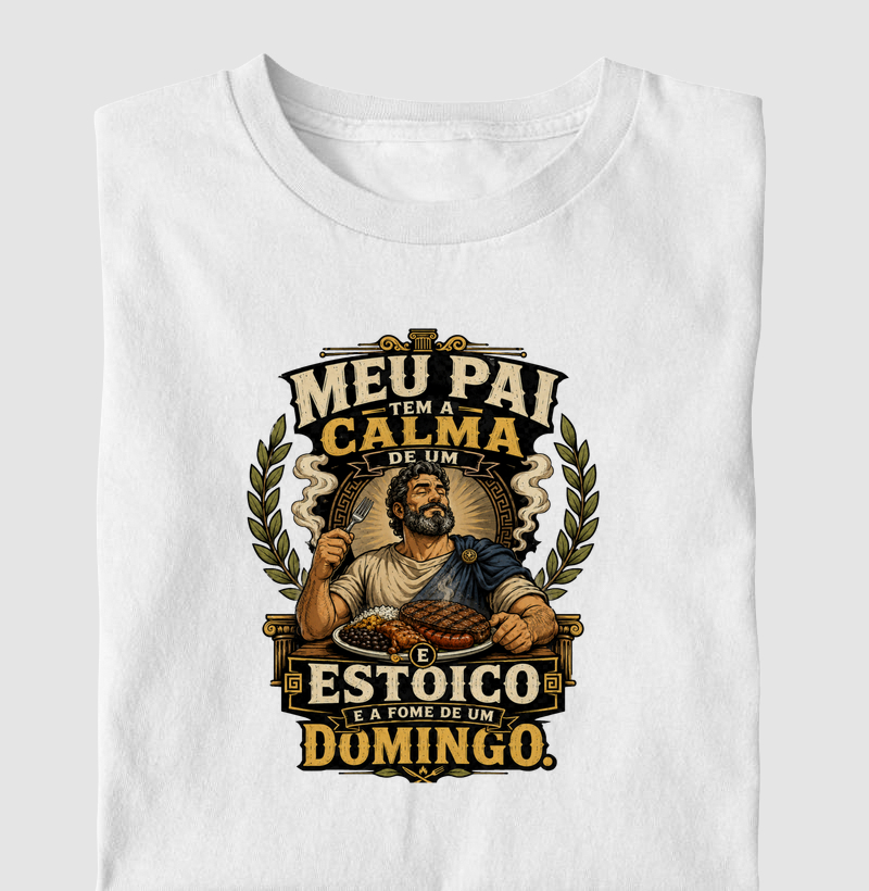 Meu Pai Tem a Calma de um Estoico e a Fome de um Domingo