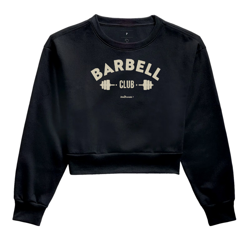 Cropped Moletom Prime Barbell Club