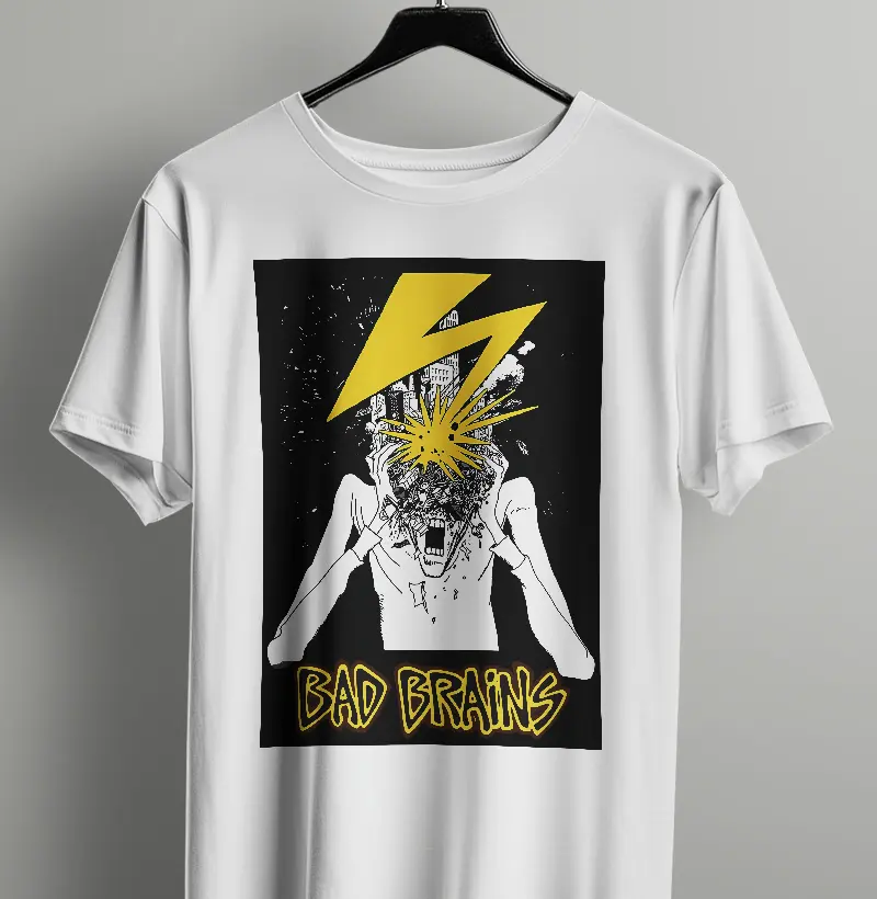 Camiseta És ahead of the curve Bad Brains