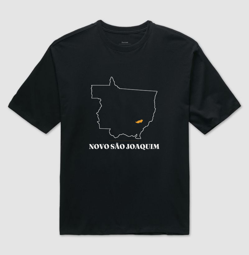 Novo São Joaquim | Traço MT - Camiseta Oversized