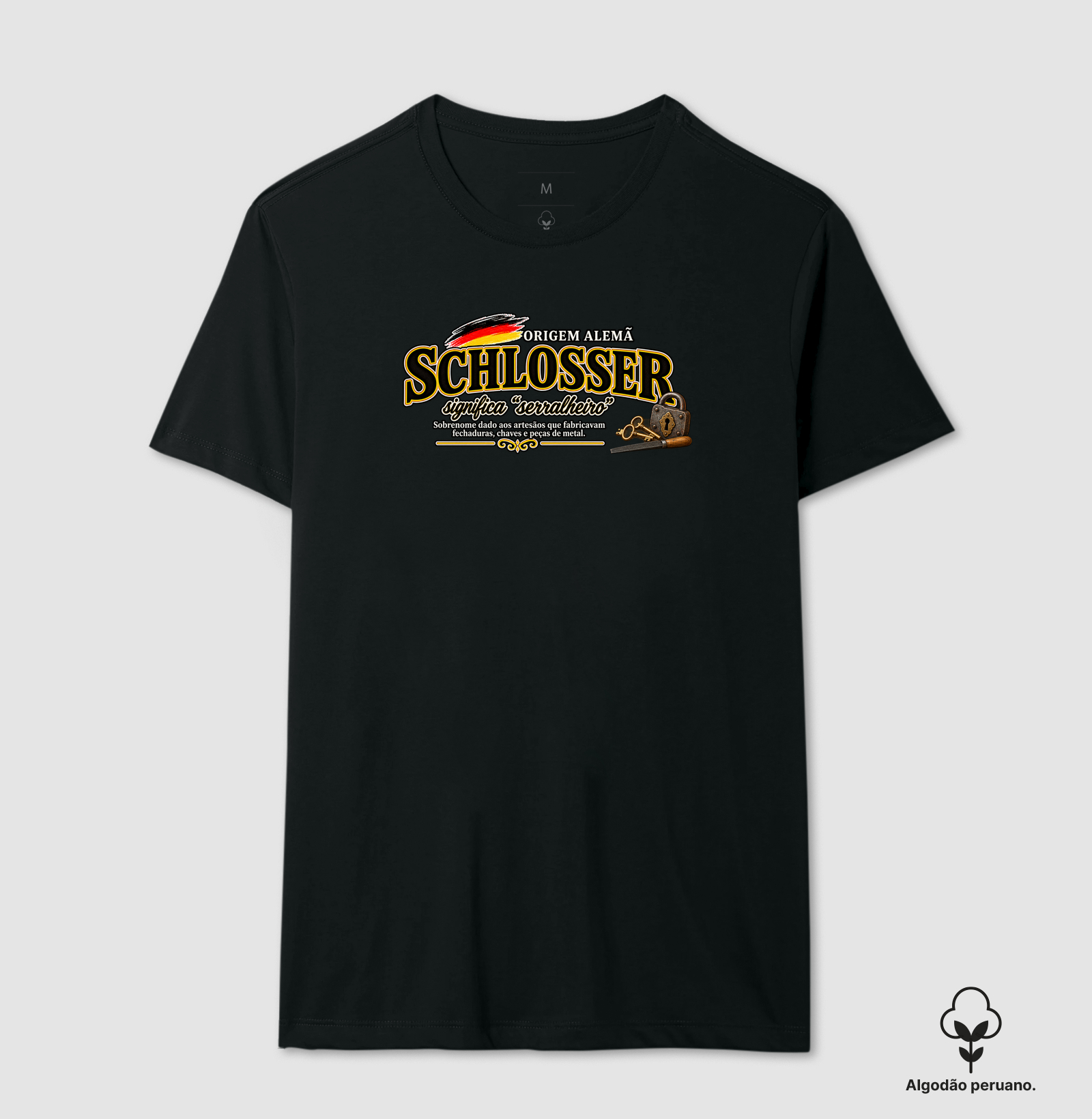 Schlosser  - Camiseta Algodão Peruano