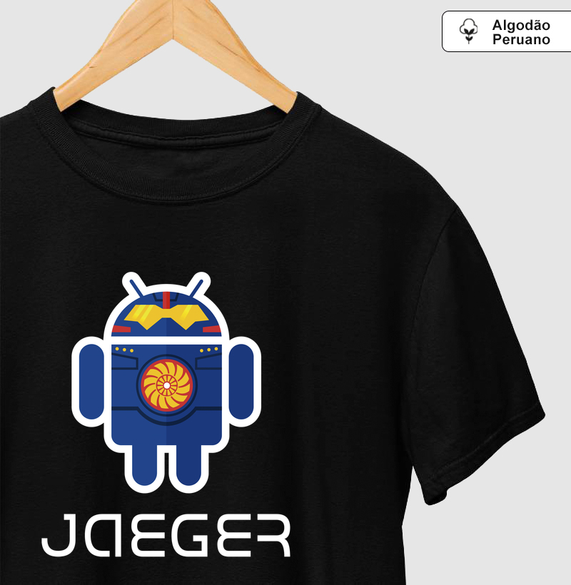 Camiseta Algodão Peruano Pacific Android