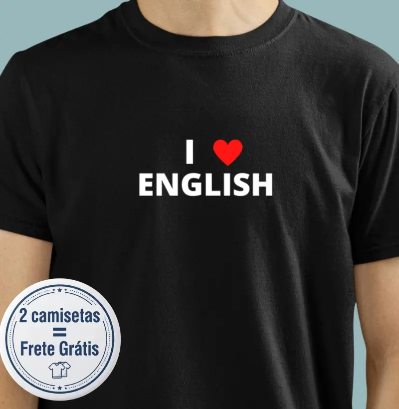 Camiseta Premium - Inglês