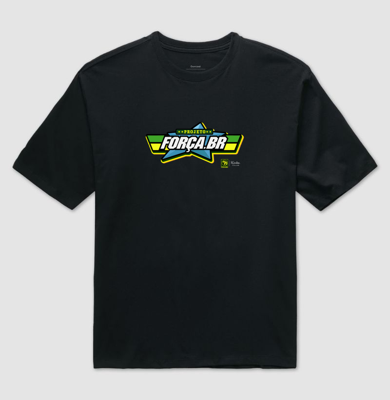Projeto Força BR - Camiseta Oversized