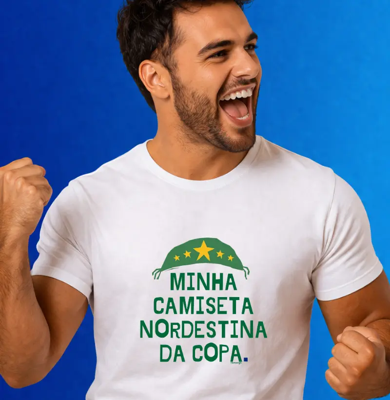 Minha Camiseta Nordestina da Copa
