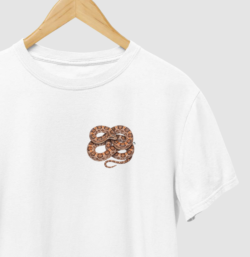 Répteis - Mini - Jibóia-arco-íris do Cerrado - Camiseta