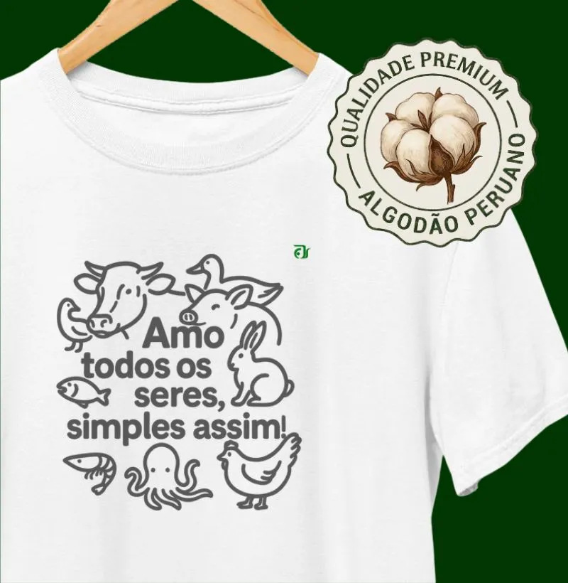 Amo todos os seres, simples assim!