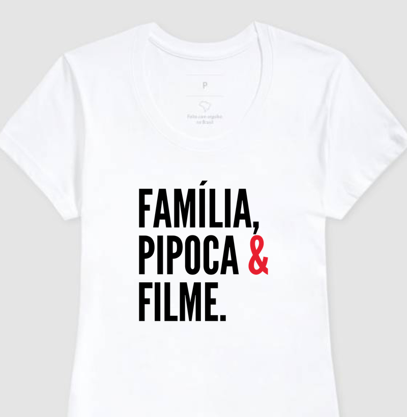 Família, Pipocas e Filme - Fem.