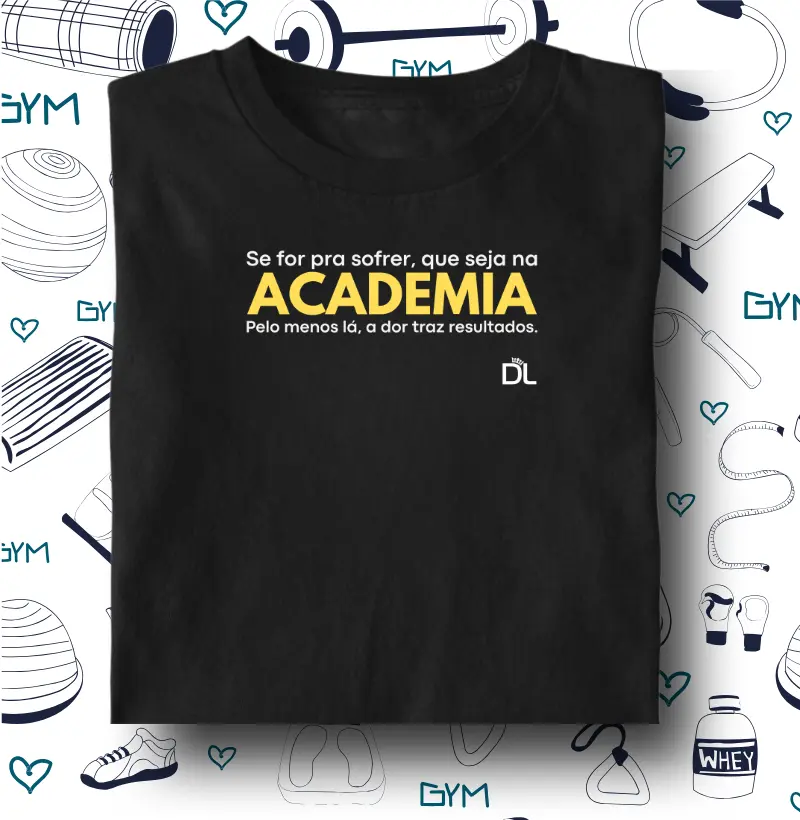 Se for pra sofrer que seja na Academia