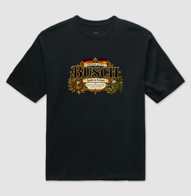 Busch  - Camiseta Oversized