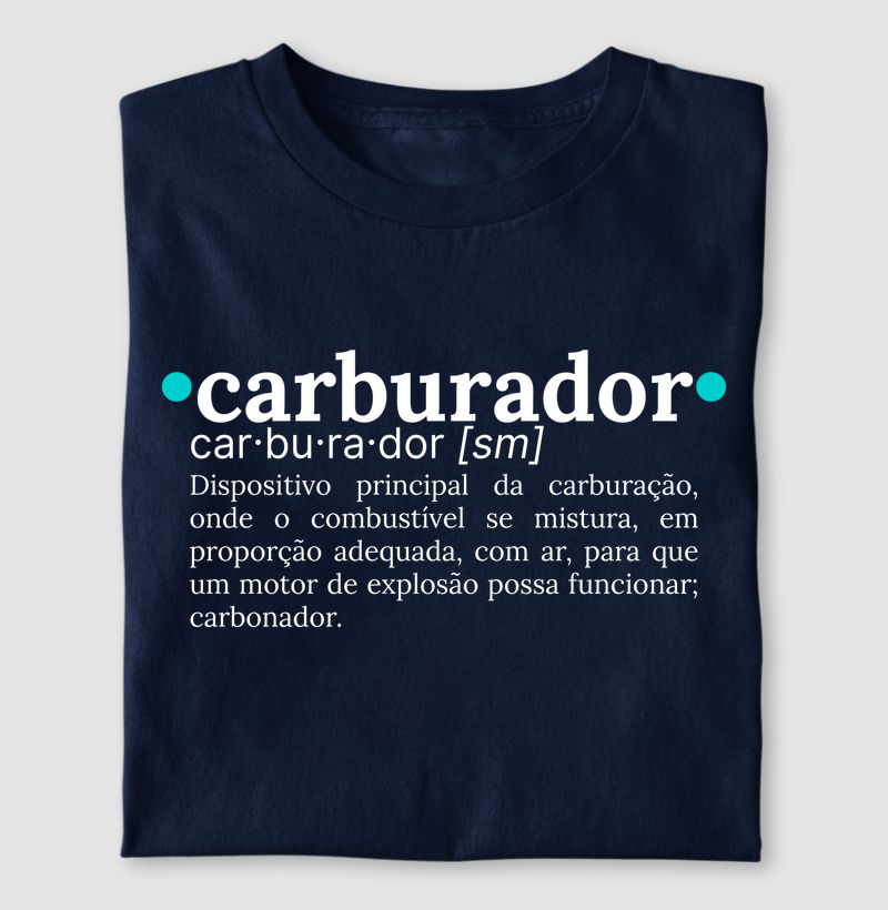T-Shirt Carburador Verbete