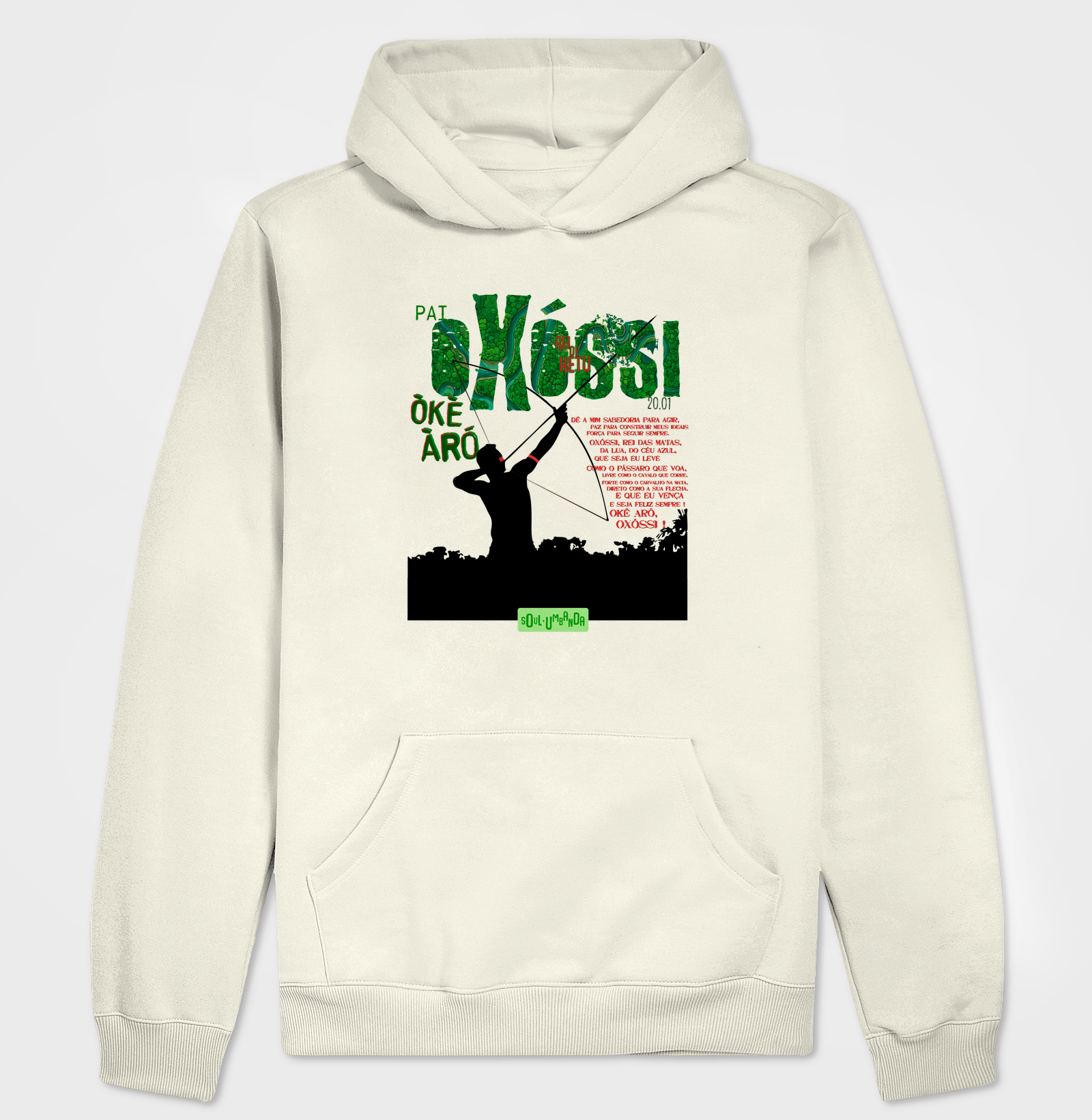 camiseta OXÓSSI oração