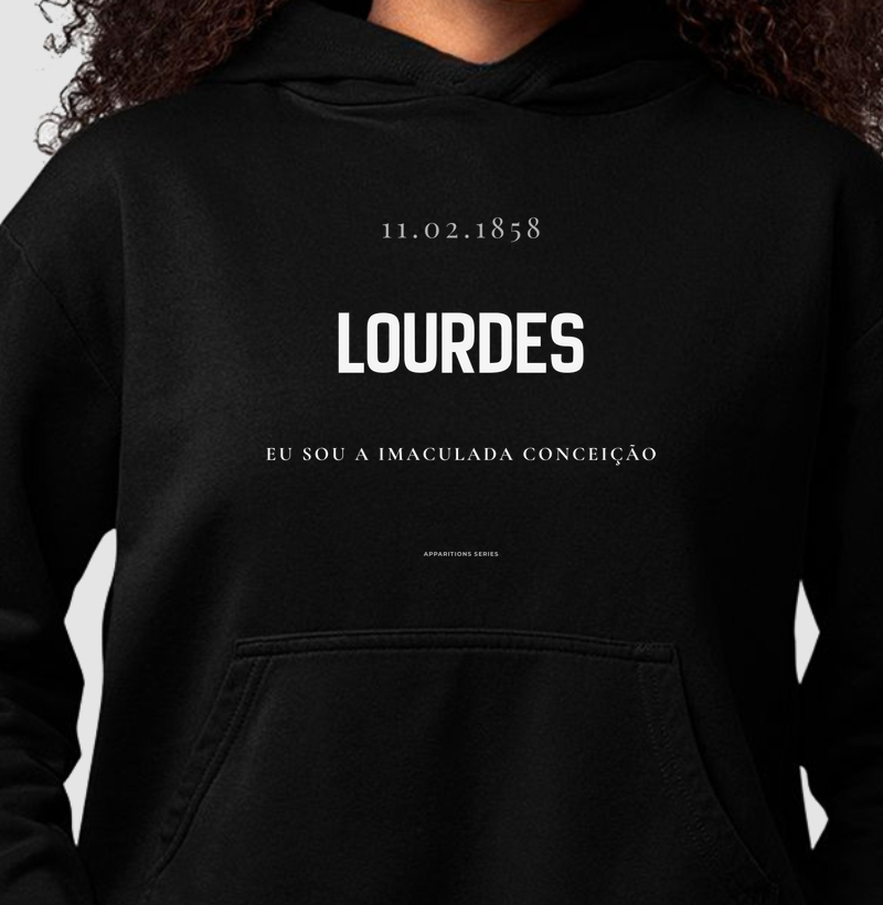 Moletom Lourdes 1858 – Apparitions Series