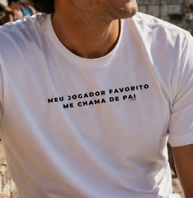 Meu jogador favorito me chama de Pai.